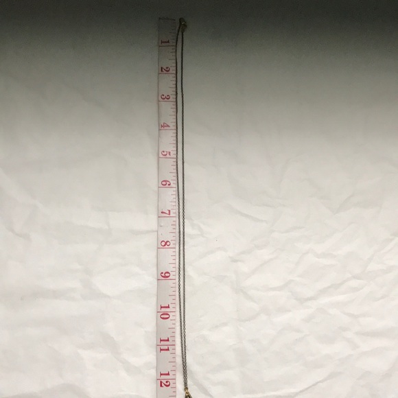 Turquoise triangle geometric statement necklace - Picture 6 of 6